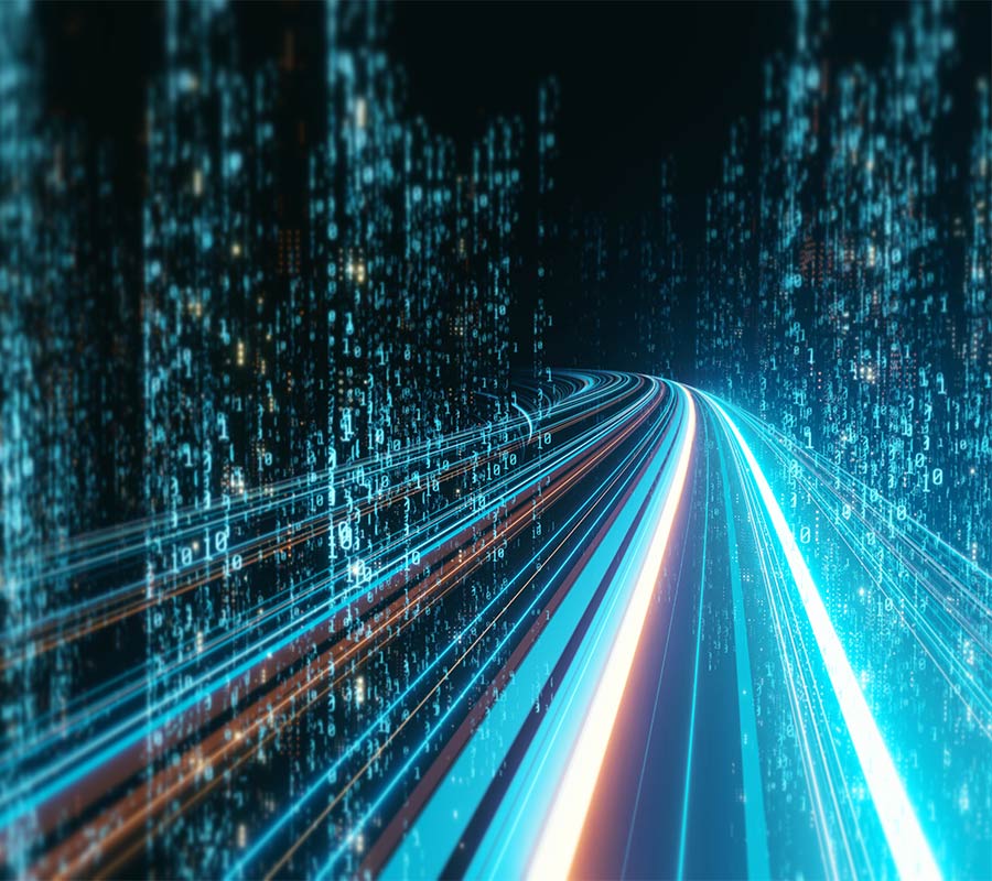 Digital and light trajectories