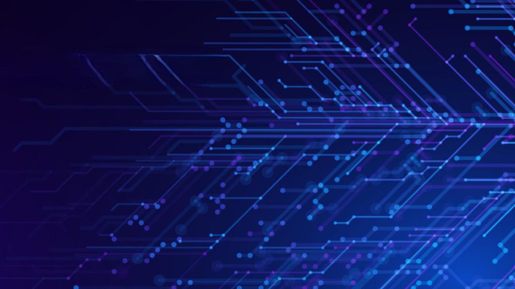 Pattern that looks like data moving forward