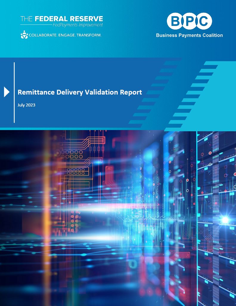 View the Remittance Delivery Validation Report
